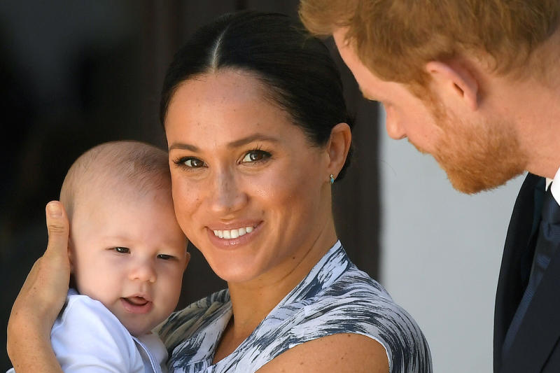 Meghan Markle, Archie e Harry Meghan Markle, Archie e Harry