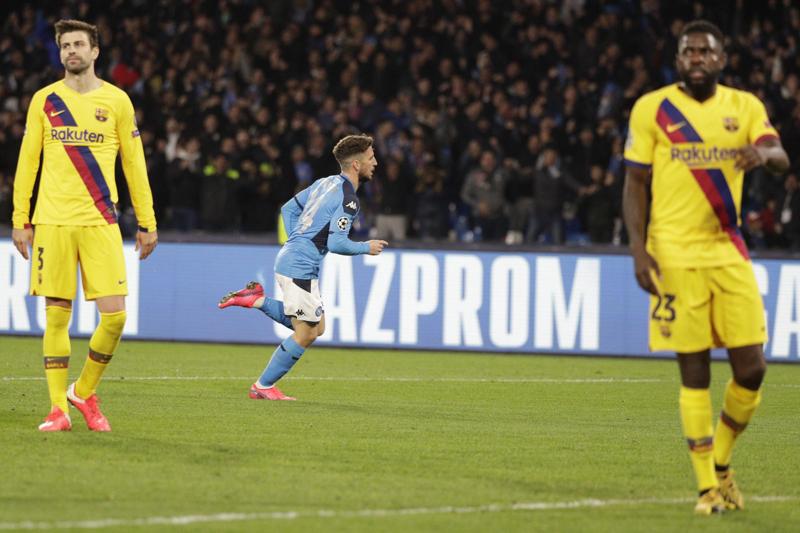 Mertens (foto Lapresse) Mertens (foto Lapresse)