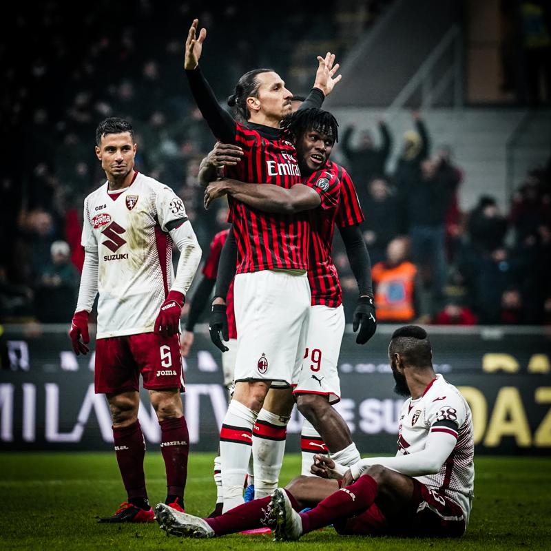 MILAN Zlatan Ibrahimovic Kessie