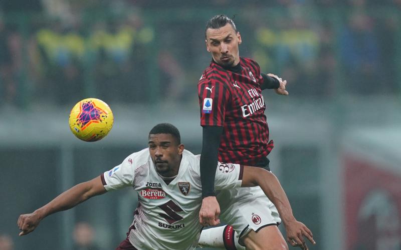 Ibrahimovic (foto Lapresse) Ibrahimovic (foto Lapresse)