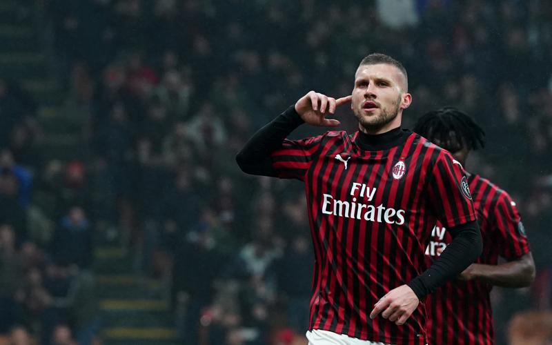 Rebic (foto Lapresse) Rebic (foto Lapresse)