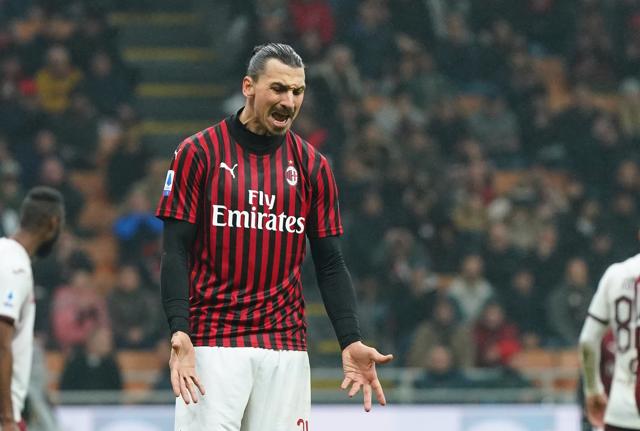 Zlatan Ibrahimovic (foto Lapresse)