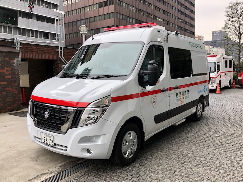 nissan ev ambulance exterior source