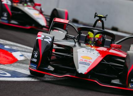 nissan formula e podium in mexico image 08 source