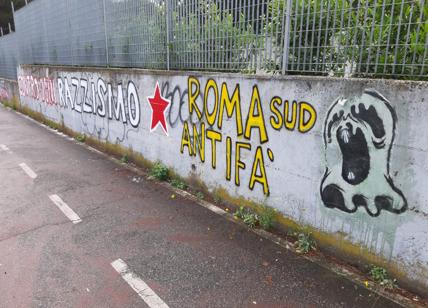Murales per Falcone e Borsellino: vigili fermano bimbi. Muro ai centri sociali