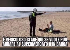 In spiaggia soli? E' pericoloso Più sicuri supermercato e banca