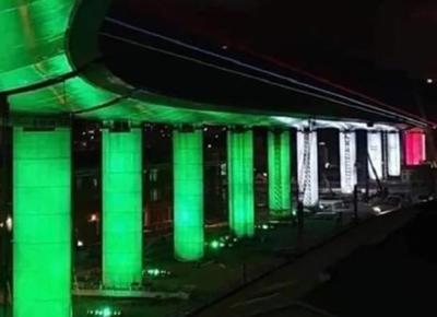 Ponte genova tricolore