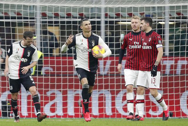 Cristiano Ronaldo (foto Lapresse)