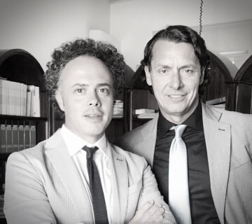 da sx: Gli Avv.ti M.Sances e S. Donadei