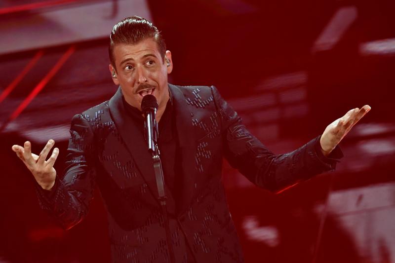 Francesco Gabbani (foto Lapresse) Francesco Gabbani (foto Lapresse)