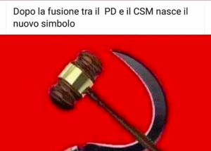 Dopo la fusione fra il Pd e il Csm nasce il nuovo simbolo