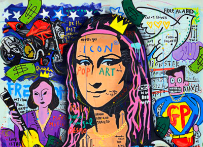 Gioconda pop-art