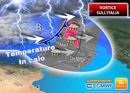 Previsioni meteo: estate in pausa, ancora piogge e temperature giù di 10 gradi