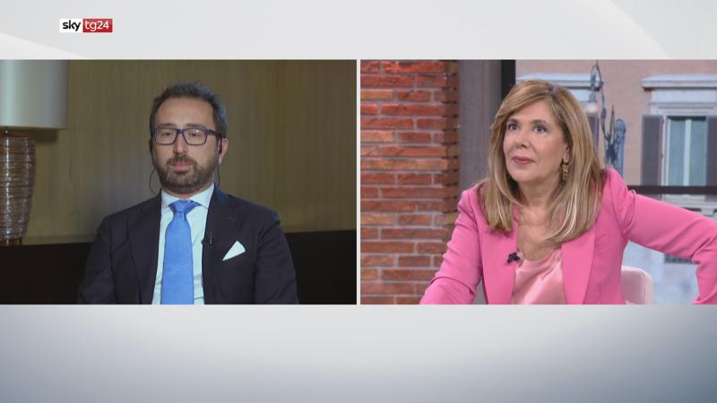 SKY TG24   ALFONSO BONAFEDE A L'INTERVISTA DI MARIA LATELLA (2)