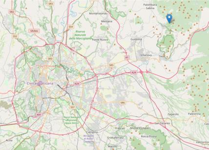 Terremoto Roma: scossa di magnitudo 3.0. L'epicentro ad Est della Capitale