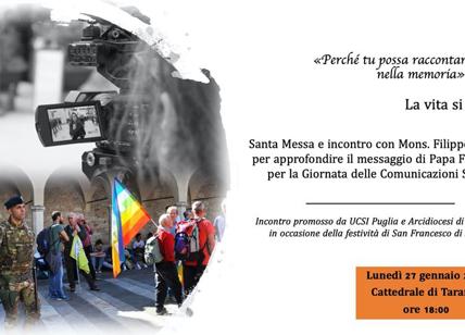 UCSI Puglia a Taranto i giornalisti incontrano Mons. Santoro