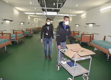 Coronavirus: Ospedale Fiera Bergamo operativo, trasferiti i primi 4 pazienti