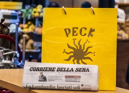 Coronavirus, Peck e Corriere in partnership: il quotidiano insieme al cibo