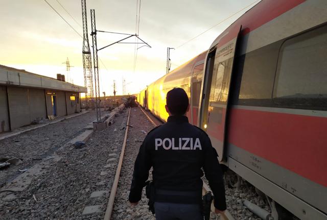 Polizia di Stato - Foto incidente ferroviario Lodi
