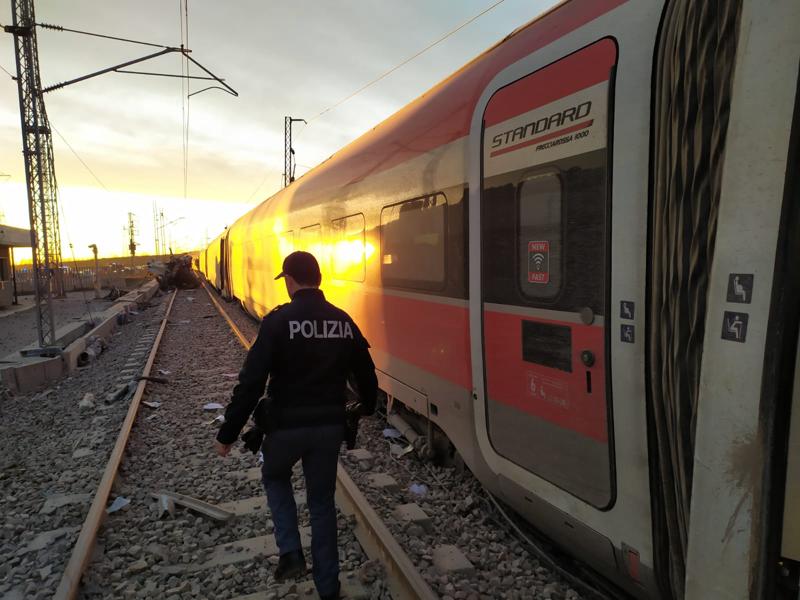 Polizia di Stato - Foto incidente ferroviario Lodi Polizia di Stato - Foto incidente ferroviario Lodi