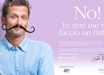 Tumore della prostata: la campagna di Janssen "Un baffo per la prevenzione”