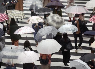 giappone folla tokyo persone