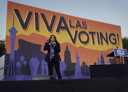 USA 2020, Kamala Harris a Las Vegas
