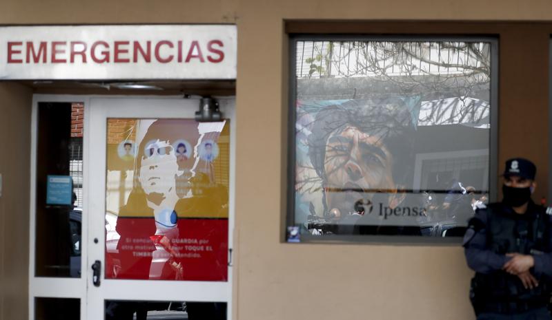 La clinica dov'è ricoverato Maradona