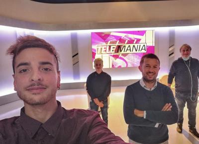 I tre obsoleti nello studio Telemania con Pierluigi Cioli