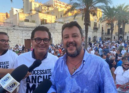 Salvini torna in Puglia, tour tra Brindisi e Taranto