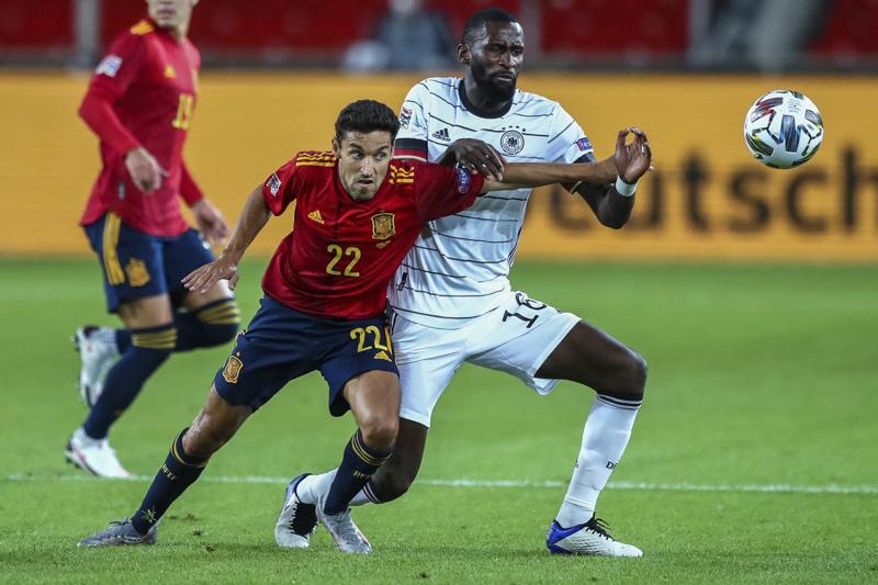 Antonio Rudiger - Jesus Navas (Lapresse) Antonio Rudiger - Jesus Navas (Lapresse)