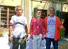 Vino, Bibi Graetz inaugura a Fiesole la nuova cantina “Chateau in città”