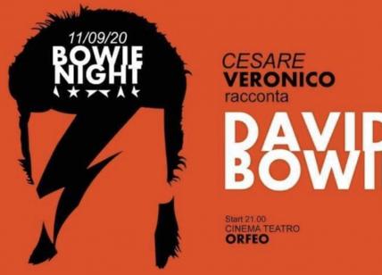 Taranto, 'Bowie Night - Cesare Veronico racconta David Bowie'
