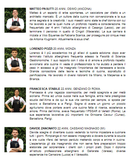 CHEF ACADEMY CANNAVACCIUOLO CONCORRENTI