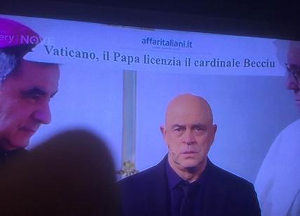 Maurizio Crozza legge Affaritaliani.it: in tv gli articoli sul caso Becciu