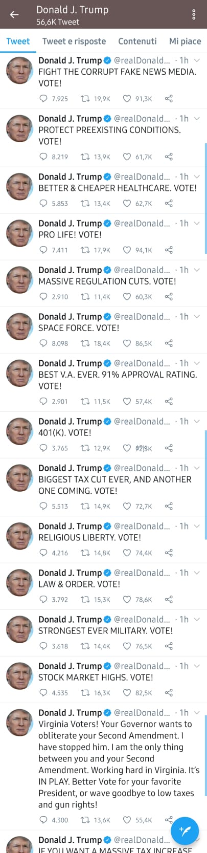 Donal Trump tweet