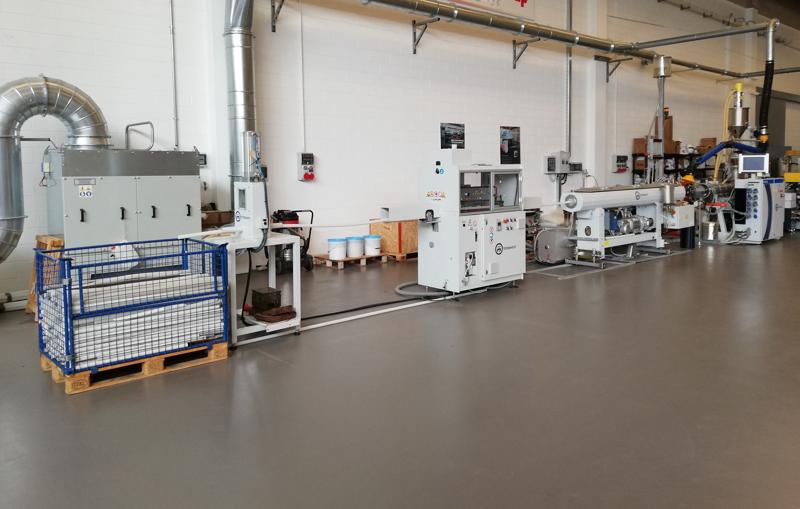 (Impianto estrusione a supporto progetto Prince, Istituto Italiano dei Plastiti Srl)