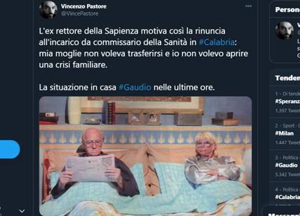 Sanità Calabria, il web si scatena: 'Gaudio e moglie come Sandra e Raimondo'