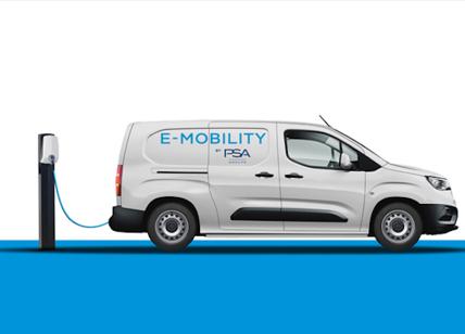 Nel 2021 Groupe PSA lpresenterà versioni 100% elettriche dei suoi compact van