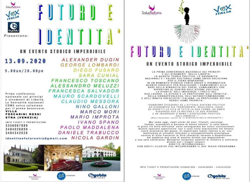 fusaro futuro identità