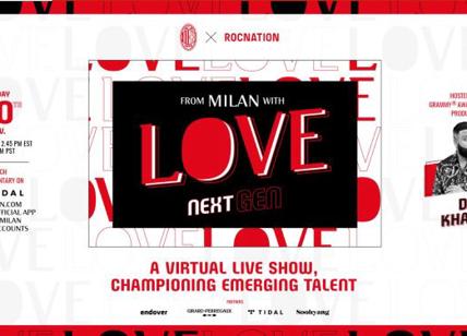 From Milan with Love: Next Gen, il 20 novembre il nuovo evento rossonero con Roc Nation