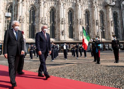 Mattarella a Milano col presidente tedesco per parlare di ripresa post-Covid