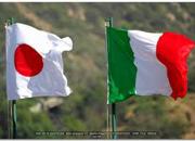 Italia Giappone flag