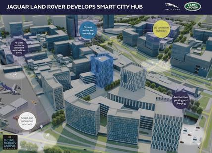JLR: sviluppa la città intelligente per i test di guida autonoma