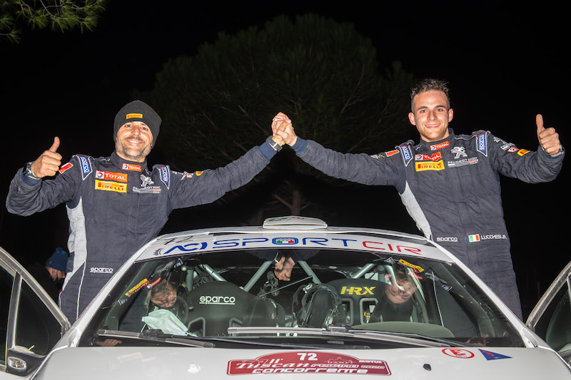 Lucchesi vince il PEUGEOT Competition 208 Rally Cup TOP (2)