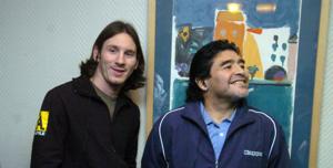 maradona messi