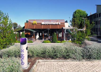 Enel X e McDonald's siglano accordo per la mobilità sostenibile
