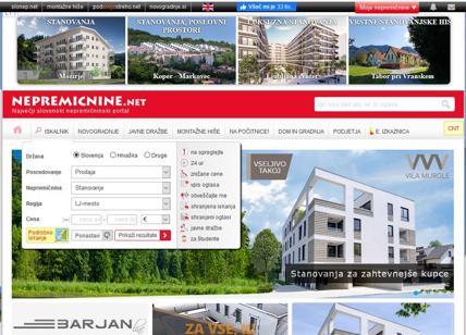 Real Web acquisisce la maggioranza del portale immobiliare leader in Slovenia