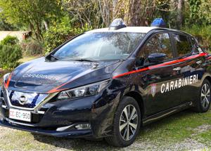 L'Arma deri Carabinieri arruola 52 Nissan Leaf
