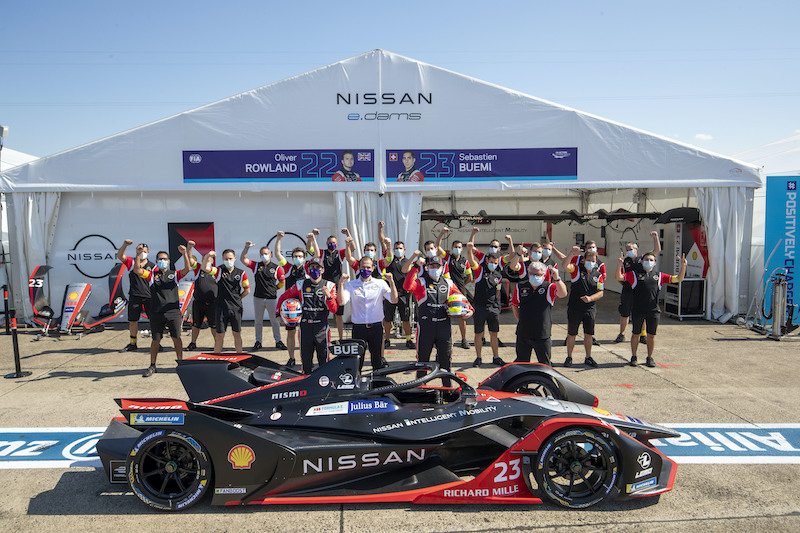 nissan formula e team photo berlin source